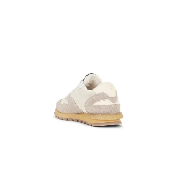 ALLSAINTS Rimini Low Top in Chalk White sneakers athletic running shoes suede